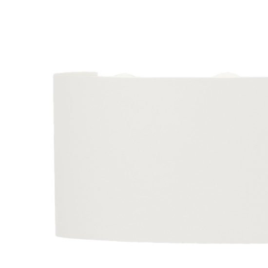 Applique da esterno led 6w 3000k ip54 bianco sabbiato