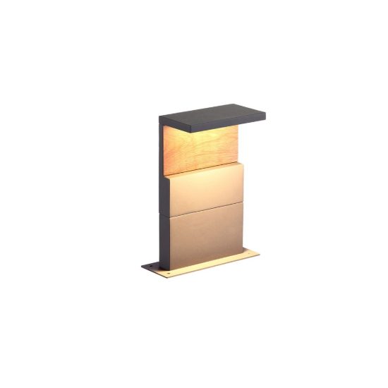 Lampioncino basso da esterno moderno led 13w 3000k ip65