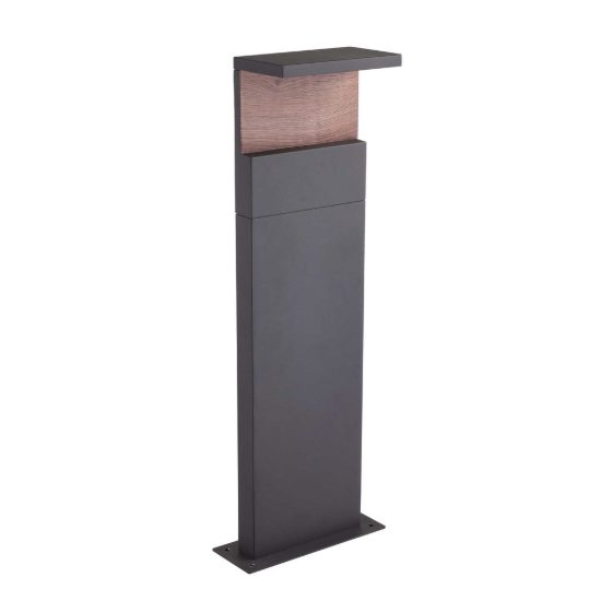 Paletto lampione da giardino led 13w 3000k ip65 h60cm