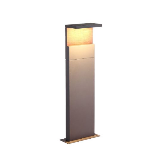 Paletto lampione da giardino led 13w 3000k ip65 h60cm