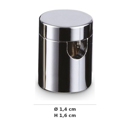 Ideal lux supporto per cavo 14x16mm cromo