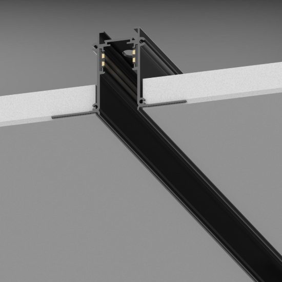 Ideal lux ego binario da incasso easy 48v 1m dali/1-10v nero