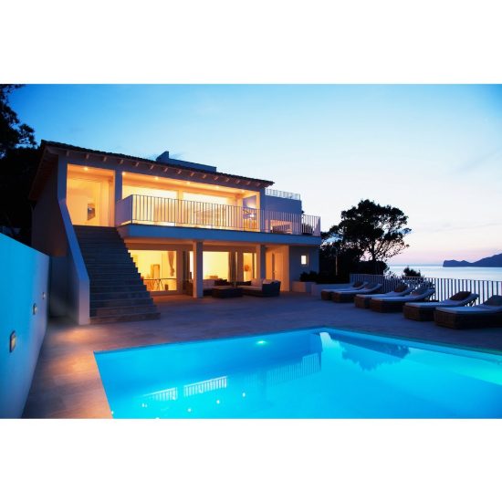 Segnapasso da esterno led 3w 3000k ip54 11cm bianco sabbiato