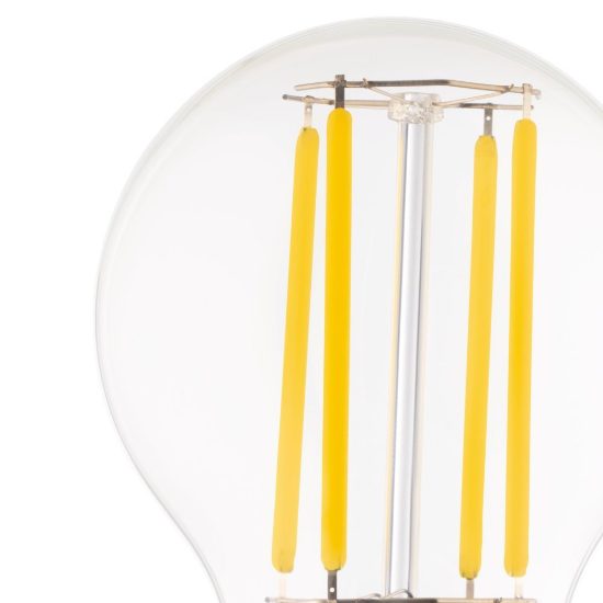 Eglo lampadina led e27 2,2w 3000k a goccia trasparente confezione da 8 pezzi