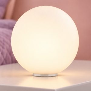 Ideal lux mapa abat-jour da comodino g9 10cm per camera da letto moderna bianca