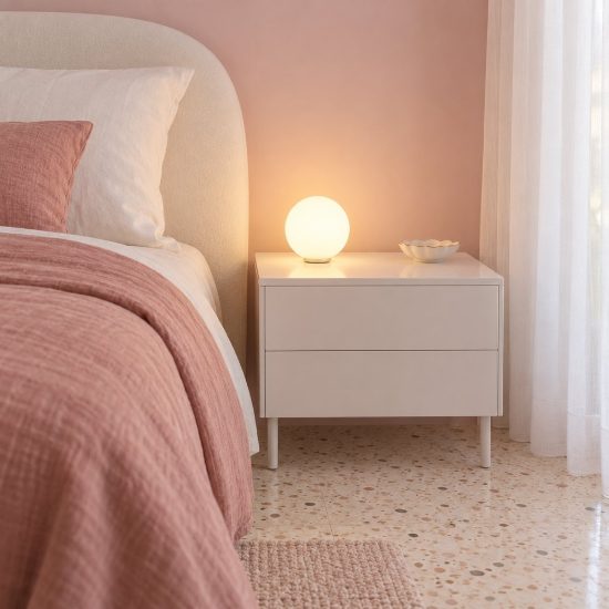 Ideal lux mapa abat-jour da comodino g9 10cm per camera da letto moderna bianca