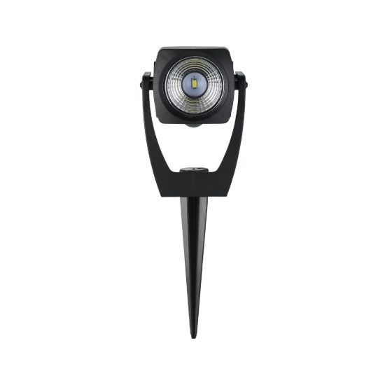 Eglo gionata faretto solare da giardino led 0,1w 11,5cm ip44 con picchetto nero confezione da 12 pezzi