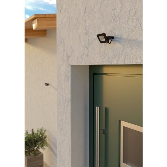 Eglo risacca e proiettore da esterno 10w 4000k ip65 8,5cm nero confezione da 20 pezzi