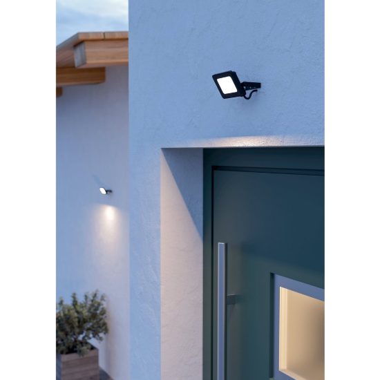 Eglo risacca e proiettore da esterno 20w 4000k ip65 11,5cm nero confezione da 16 pezzi
