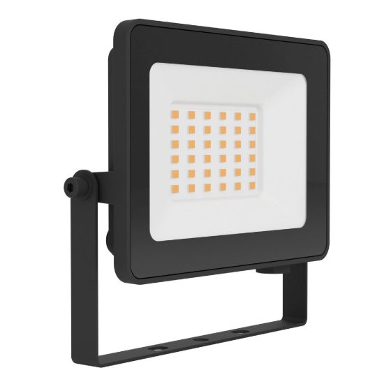 Eglo risacca e proiettore da esterno 30w 4000k ip65 14,5cm nero confezione da 16 pezzi