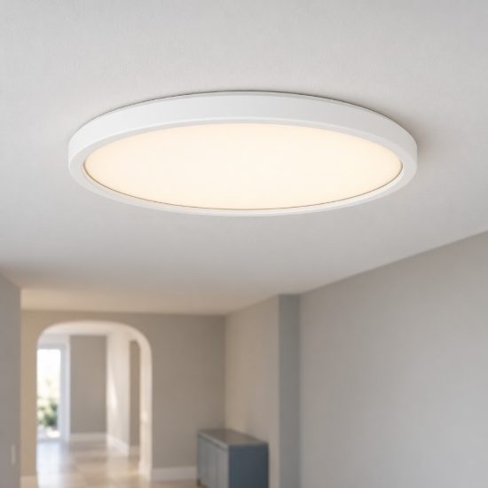 Eglo testara e plafoniera led 16,4w 3000k 30cm moderna bianca confezione da 12 pezzi