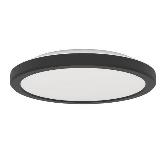 Eglo testara e plafoniera led 10w 4000k 21,1cm moderna nera confezione da 12 pezzi