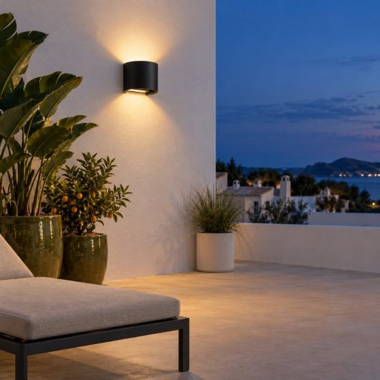 Eglo barcarola e applique da esterno led 4,5w 4000k 13cm ip44 nera confezione da 16 pezzi