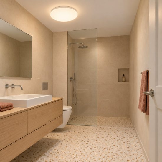 Eglo pogliola e plafoniera 11w 3000k 26cm per bagno bianca confezione da 7 pezzi