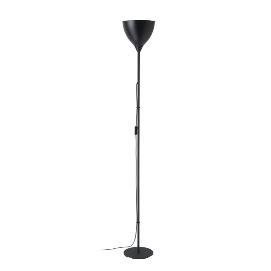 Eglo vilastrosi e piantana e27 165cm per soggiorno moderna nera confezione da 2 pezzi