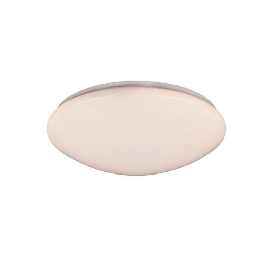 Plafoniera led 18w cct 3000k 6000k con telecomando moderna bianca