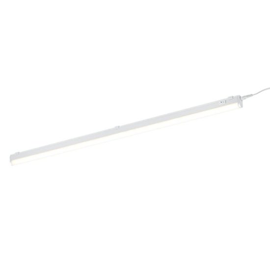 Lampada sottopensile led 12w 3000k per cucina moderna bianca con interruttore
