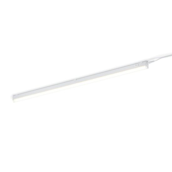 Lampada sottopensile led 12w 3000k per cucina moderna bianca con interruttore