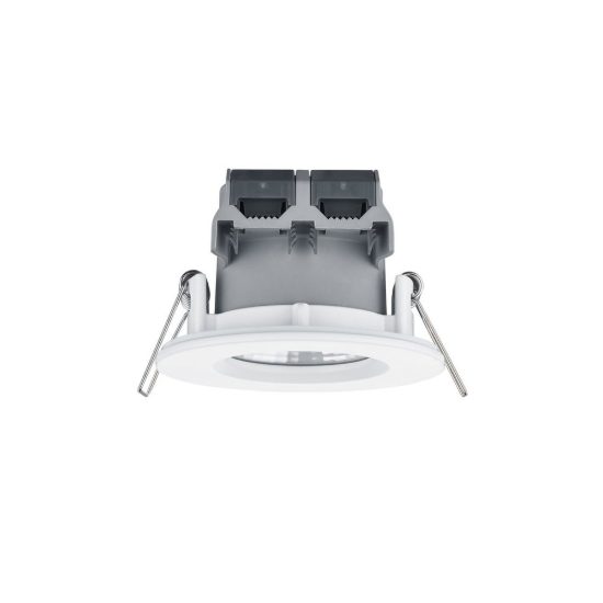 Faretto da incasso per cartongesso led 5,5w 3000k dimmerabile ip65 rotondo bianco opaco
