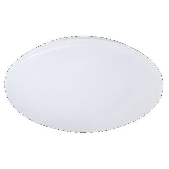Plafoniera led 12w 3000k ip44 per bagno moderna bianca