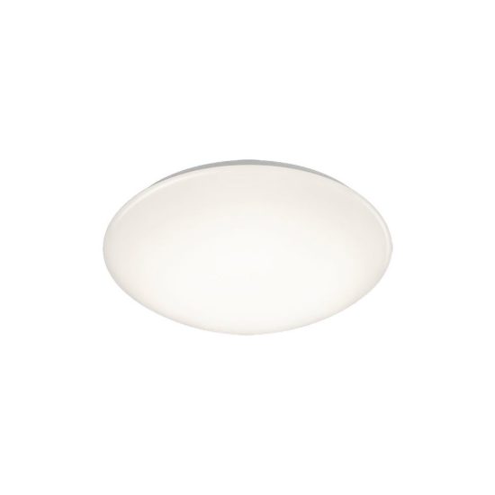 Plafoniera led 12w 3000k con sensore di movimento ip44 per bagno moderna bianca