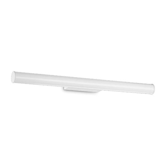 Ideal lux pretty applique da bagno per specchio led 18w 3000k 80,7cm moderna bianca ip54