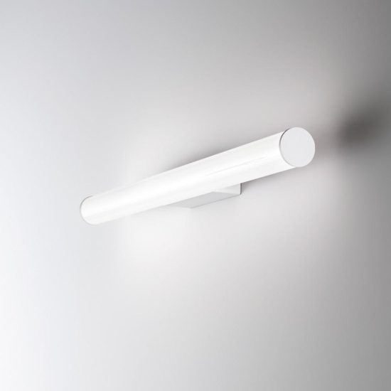 Ideal lux pretty applique da bagno per specchio led 18w 3000k 80,7cm moderna bianca ip54