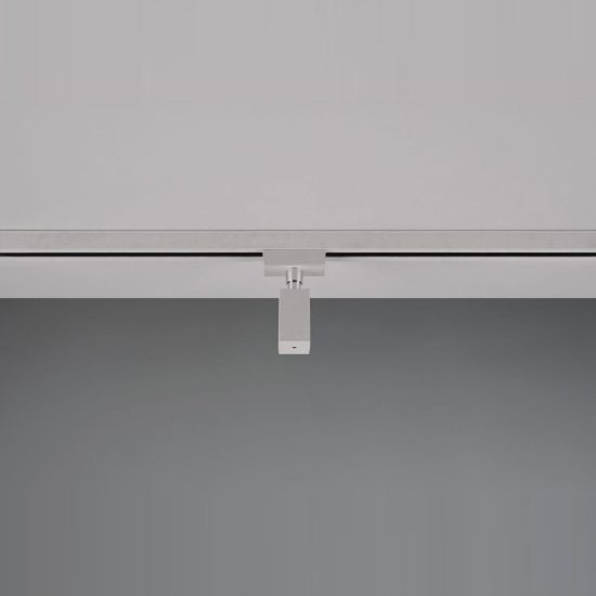 Adattatore per binario bifase per lampade a sospensione titanio