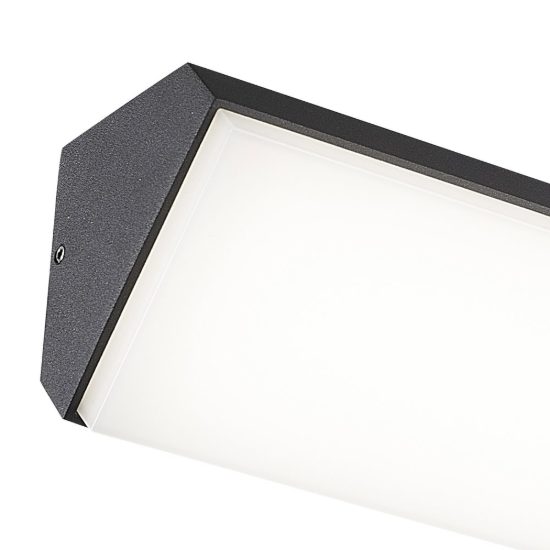 Applique per esterno led 3000k antracite ip65