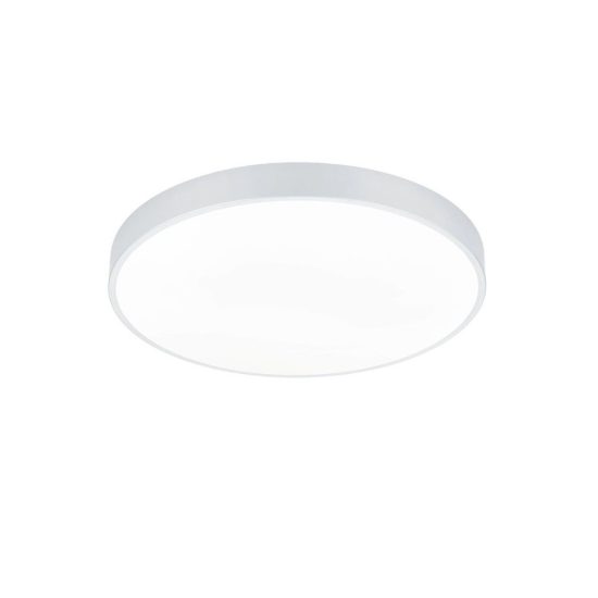 Plafoniera led 52,5w 2300k 3000k 4000k dimmerabile per soggiorno moderna rotonda bianca