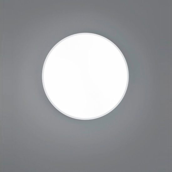 Plafoniera led 52,5w 2300k 3000k 4000k dimmerabile per soggiorno moderna rotonda bianca