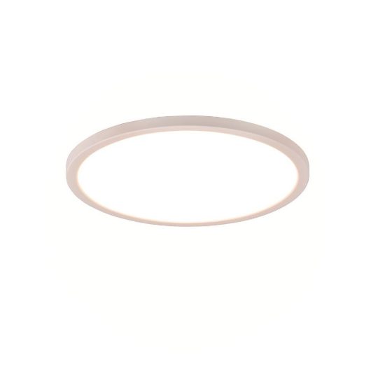 Plafoniera led 18w cct 3000k 6500k rgb con telecomando moderna rotonda bianca a luce indiretta