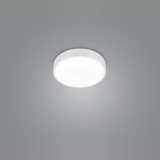 Plafoniera led 28w 2300k 3000k 4000k dimmerabile moderna rotonda bianca