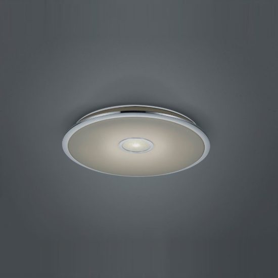 Plafoniera led 45w cct 3000k 5500k con telecomando per soggiorno effetto cielo stellato bianca