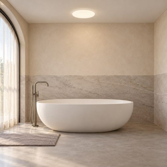 Eglo rapita faretto da incasso per cartongesso led 18w 3000k ip65 foro 6,8cm rotondo bianco