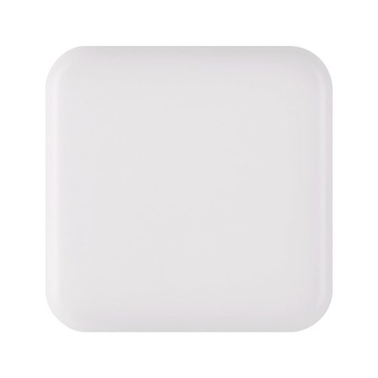 Eglo rapita faretto da incasso per cartongesso led 4,5w 3000k ip65 foro 6,8cm quadrato bianco