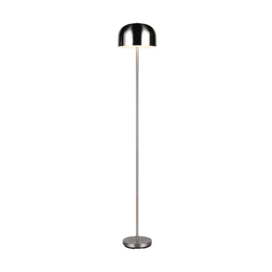 Piantana ricaricabile led 2,5w 3000k touch per soggiorno moderna nichel opaco