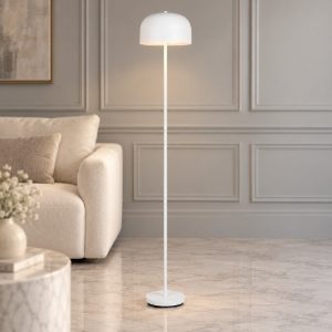 Piantana ricaricabile led 2,5w 3000k touch per soggiorno moderna bianca
