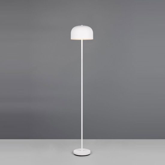 Piantana ricaricabile led 2,5w 3000k touch per soggiorno moderna bianca