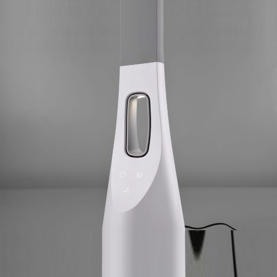 Lampada da scrivania led 5w 3000k 4000k 5000k con ventilatore ricarica usb bianca