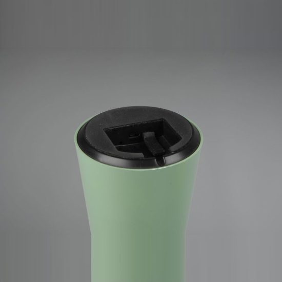 Lampada da tavolino ricaricabile da esterno led 2w 3000k touch ip44 moderna verde pistacchio