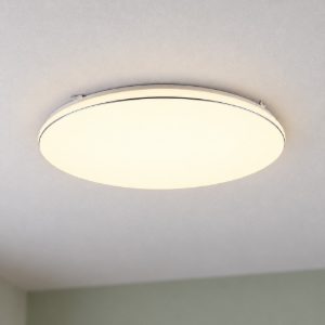 Plafoniera led 46w 4000k per soggiorno moderna rotonda bianca
