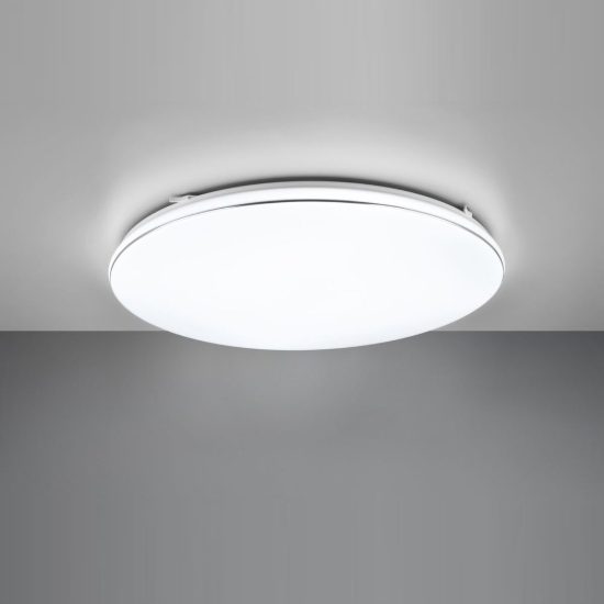 Plafoniera led 46w 4000k per soggiorno moderna rotonda bianca