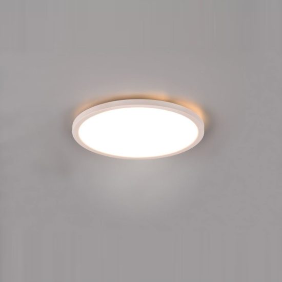 Plafoniera led 18w cct 3000k 6500k rgb con telecomando moderna rotonda bianca a luce indiretta