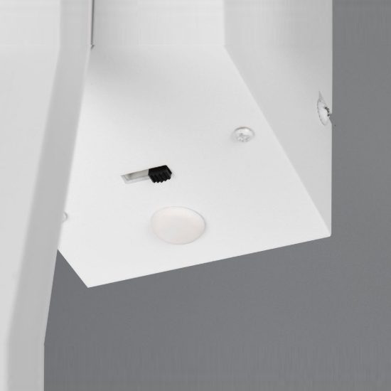 Applique per salotto led 14w cct 2300k 3000k 4000k a doppia barra bianca a luce indiretta