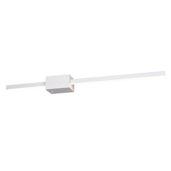 Applique per salotto led 7w cct 2300k 3000k 4000k lineare orientabile bianca a luce indiretta