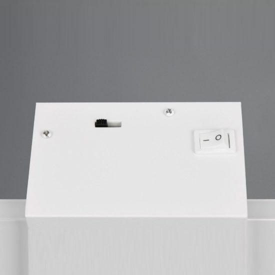 Applique per salotto led 7w cct 2300k 3000k 4000k lineare orientabile bianca a luce indiretta