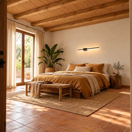 Applique per soggiorno led 7w cct 2300k 3000k 4000k lineare orientabile nera a luce indiretta