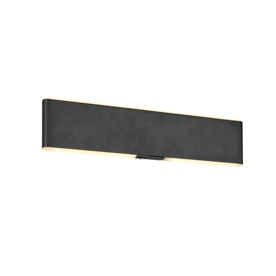 Applique per soggiorno ricaricabile magnetica led 3w cct 2700k 6500k con telecomando bi-emissione nera