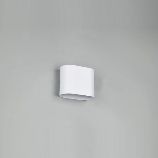 Applique per salotto bi-emissione moderna bianca